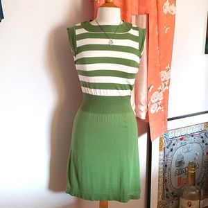 Tulle for Anthropologie Cotton/Rayon Sleeveless Sweater Dress Size Large